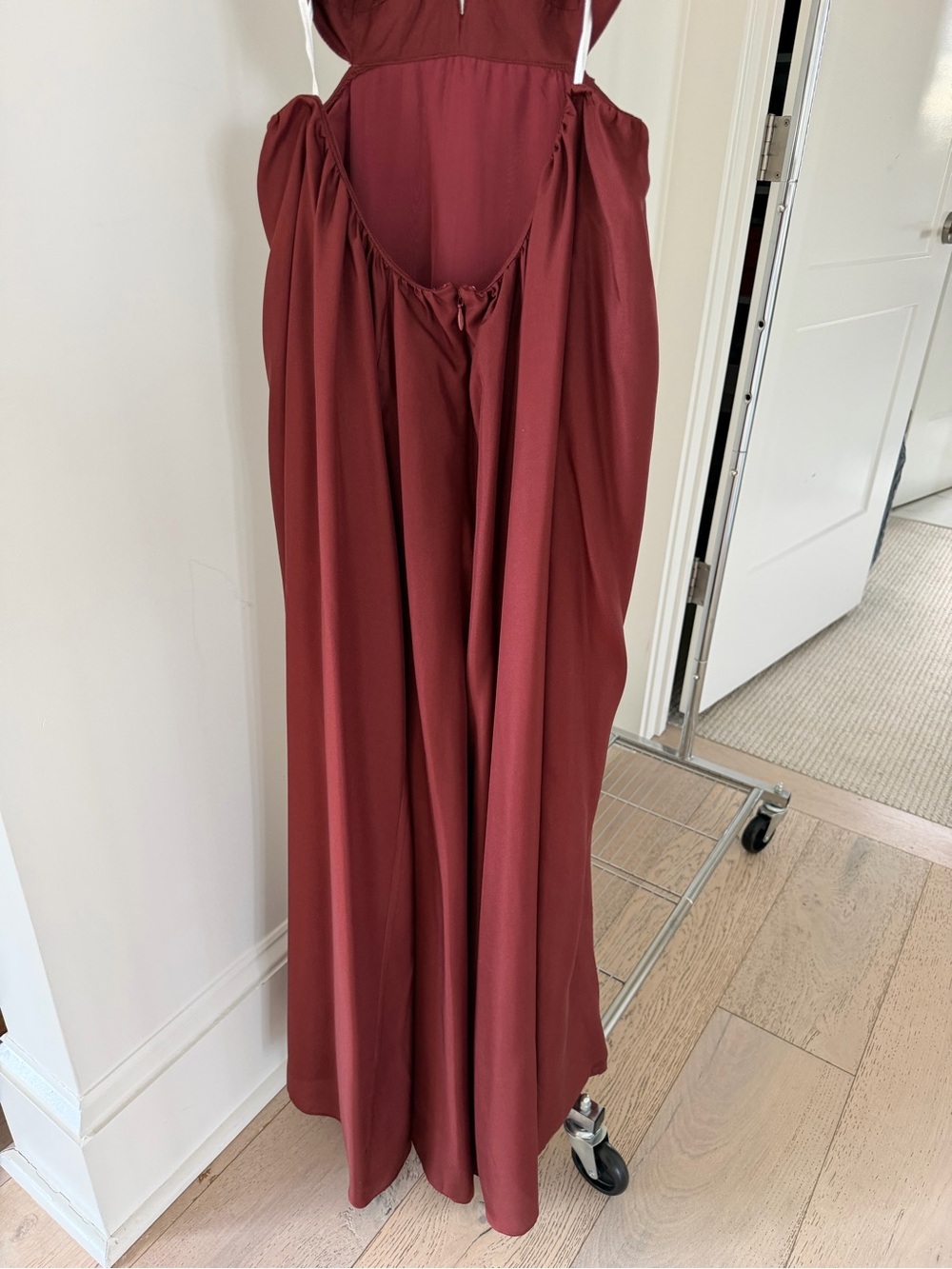 Zimmermann Wanderlust cutout silk maxi dress - Picture 6 of 8